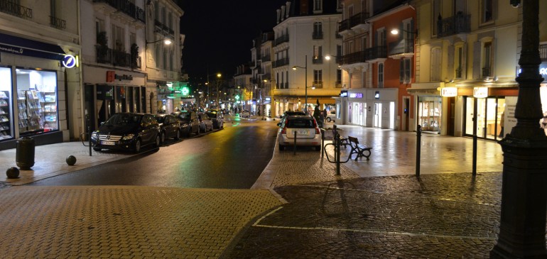 Le Centre ville de nuit