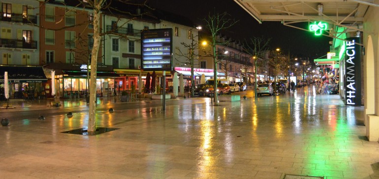 Le Centre ville de nuit