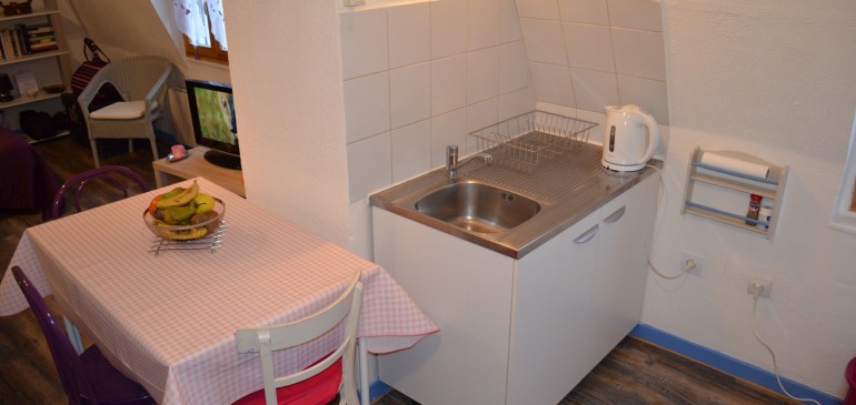 Point d’eau + coin repas